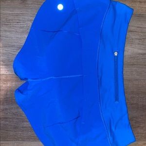Size 6 almafi blue speed up shorts